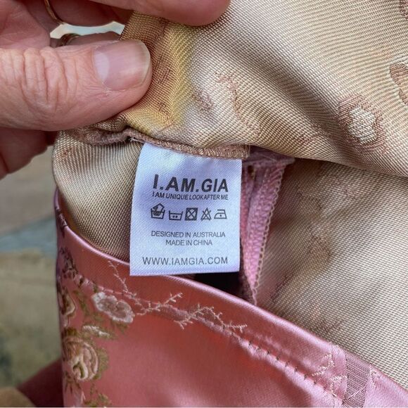 I.AM.GIA Pink Rose Kiko Mini Dress size small - Picture 3 of 15